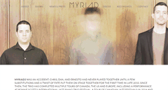 Desktop Screenshot of myriad3.com